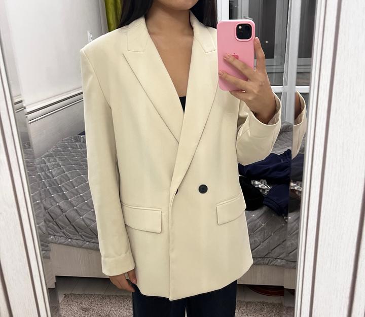 Двубортный пиджак Zara