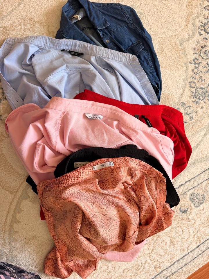 Рубашки Zara Mango Defacto