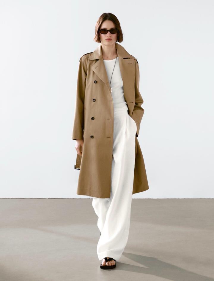 Тренч женский Massimo Dutti
