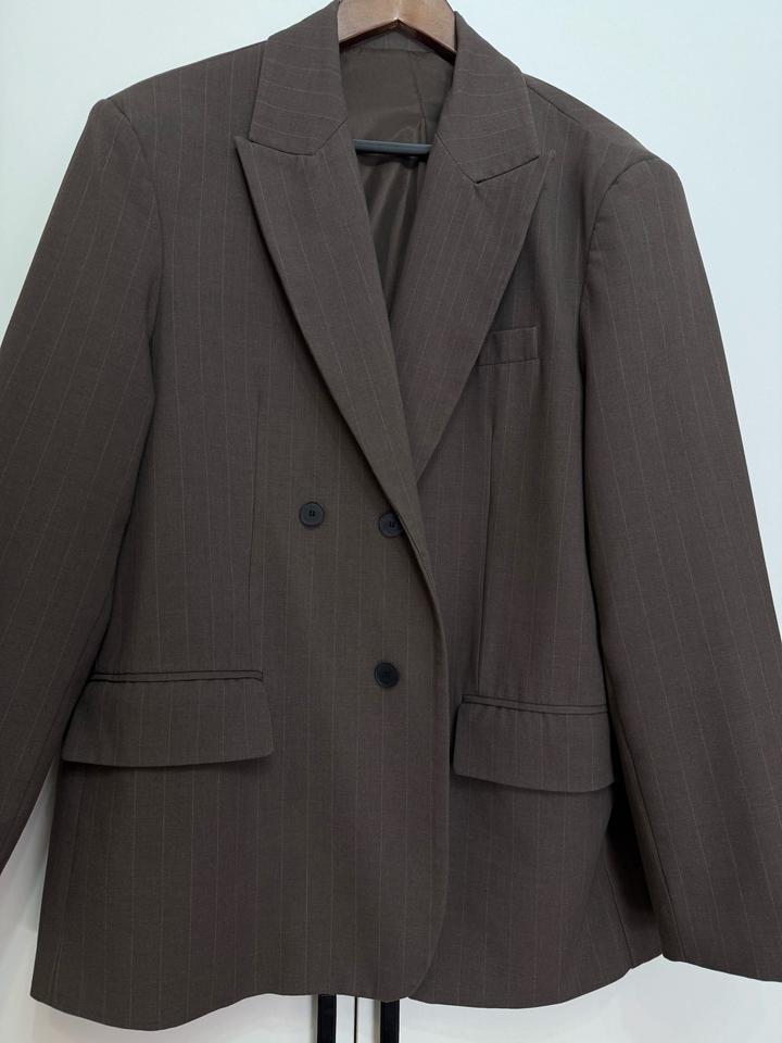 Двубортный oversize пиджак