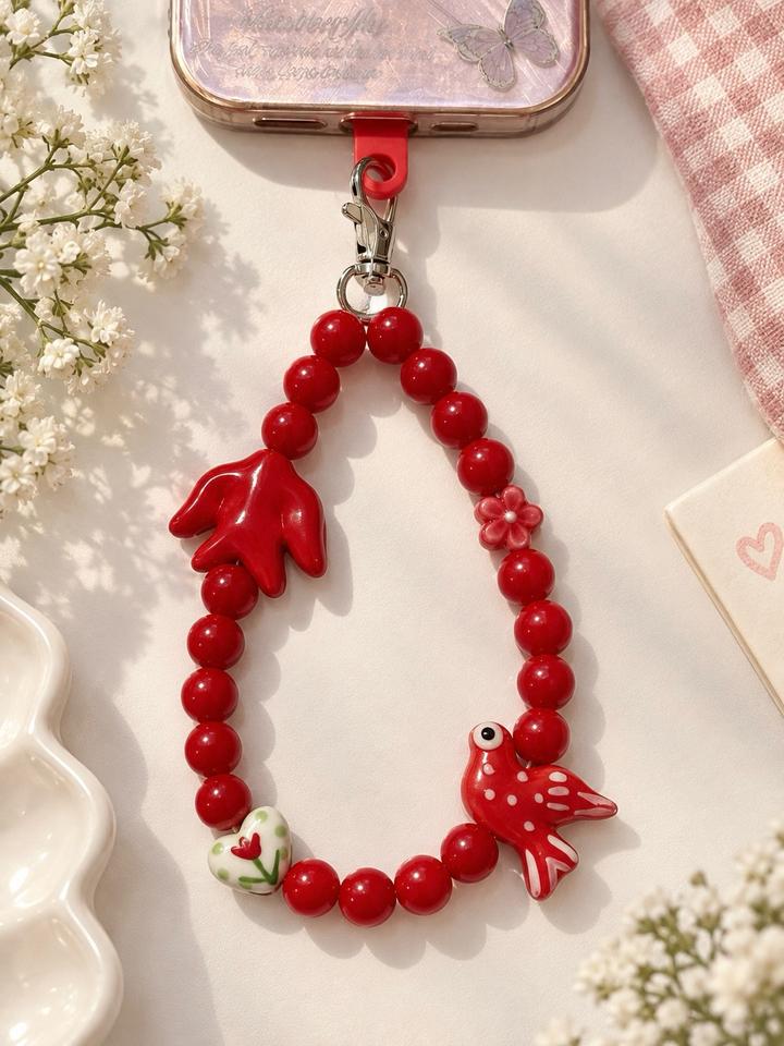Handmade (ручная работа) Брелок для телефона