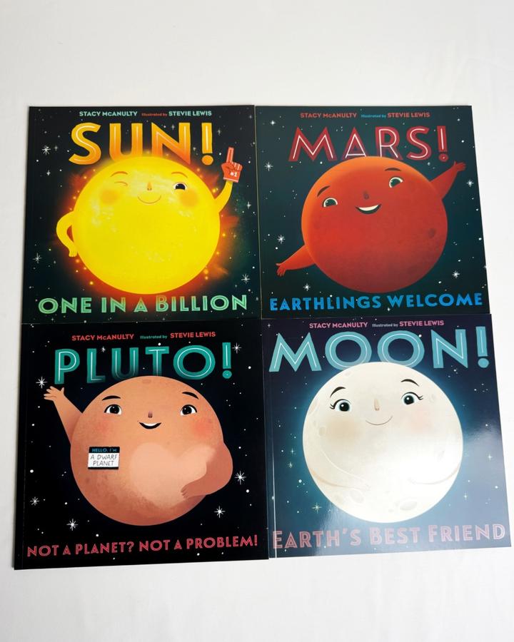 Our Universe Series (Комплект из 4 иллюстрированных научно-популярных книг)