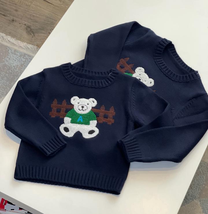 baby first Джемпер с принтом мишки