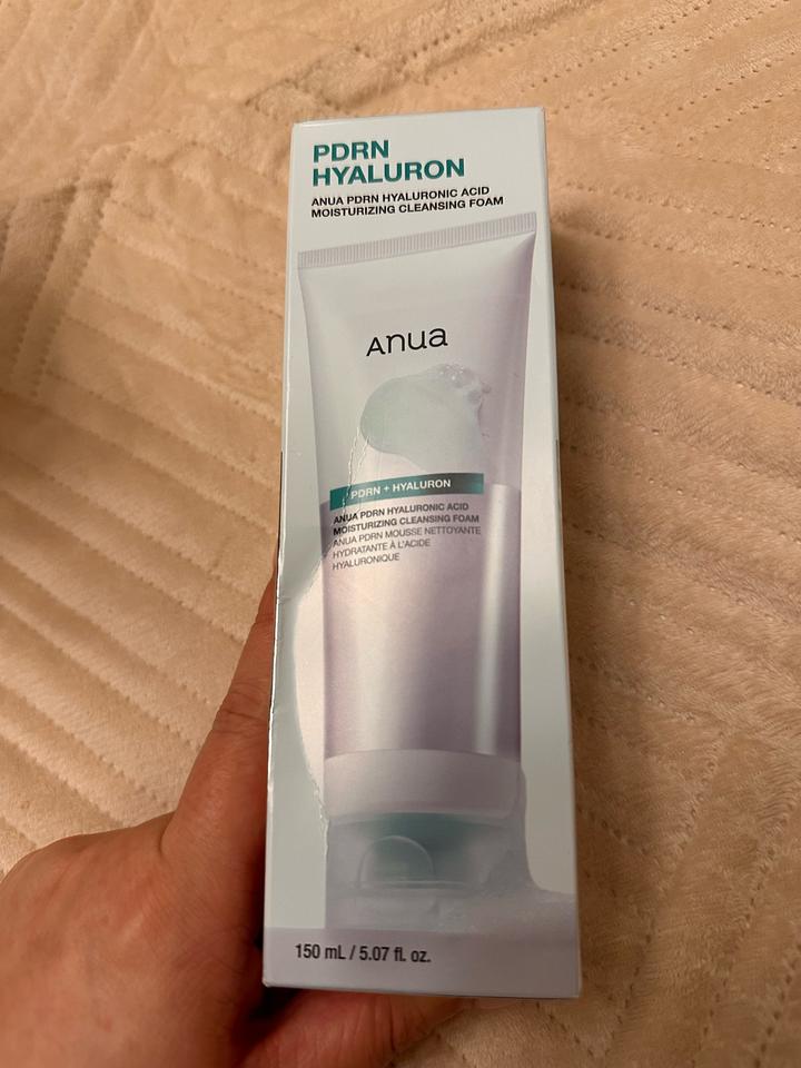 Anua очищающая пенка для лица PDRN Hyaluron