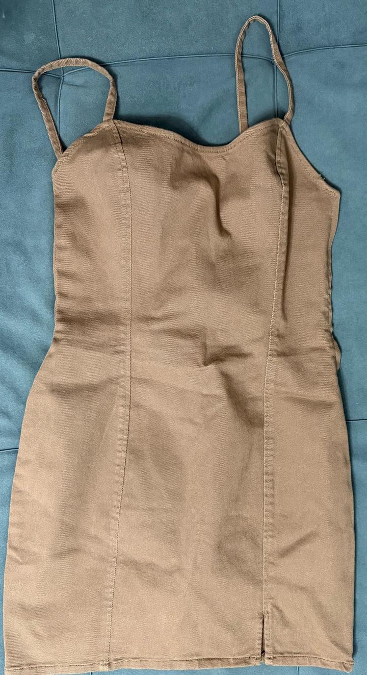 Сарафан / мини-платье Divided (H&M) из плотного хлопка