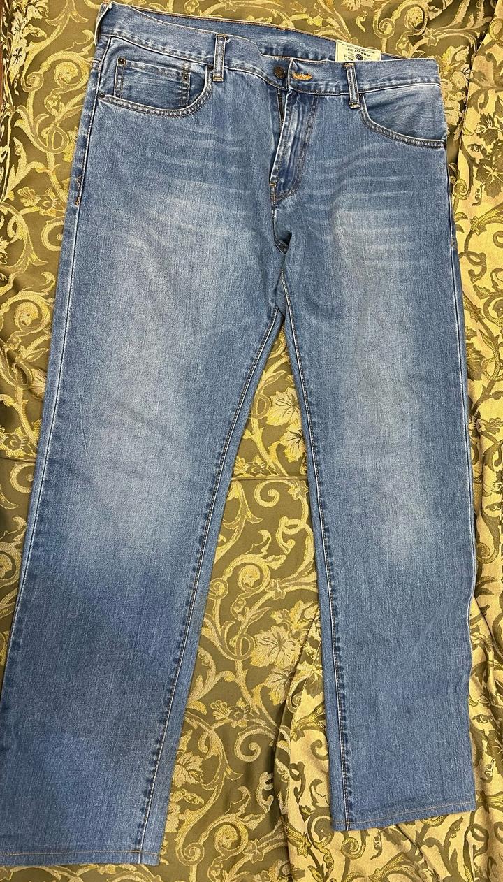 the zara man Джинсы синие мужские