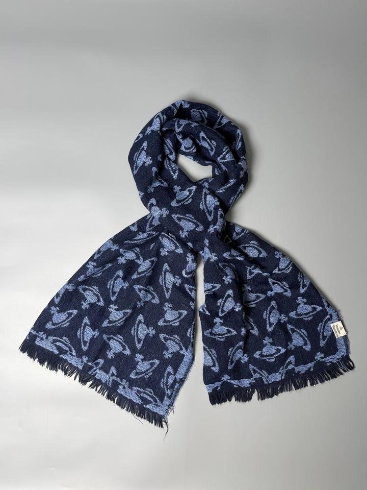 Шарф Vivienne Westwood Blue Orb