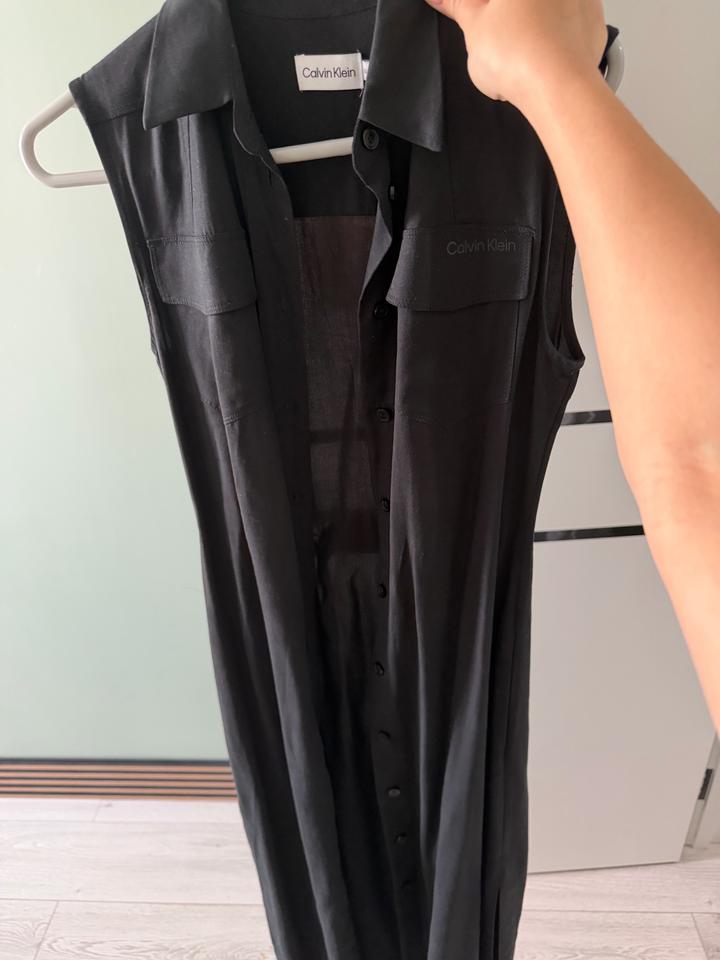 Черное платье Calvin klein