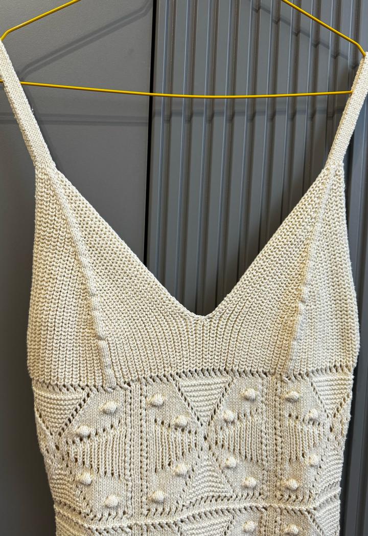 Bershka Вязаное летнее платье-сарафан