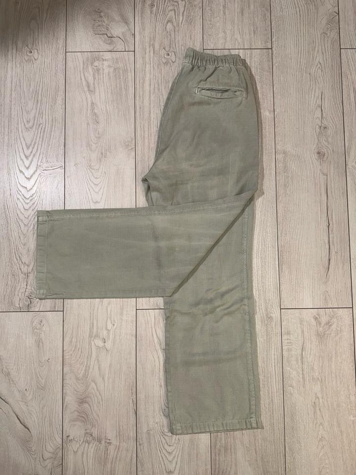 Брюки Zara оливковые