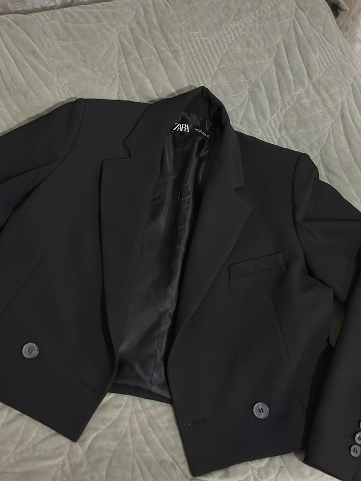 Укороченный пиджак ZARA