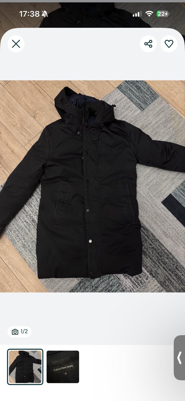 Парка Calvin Klein Jeans