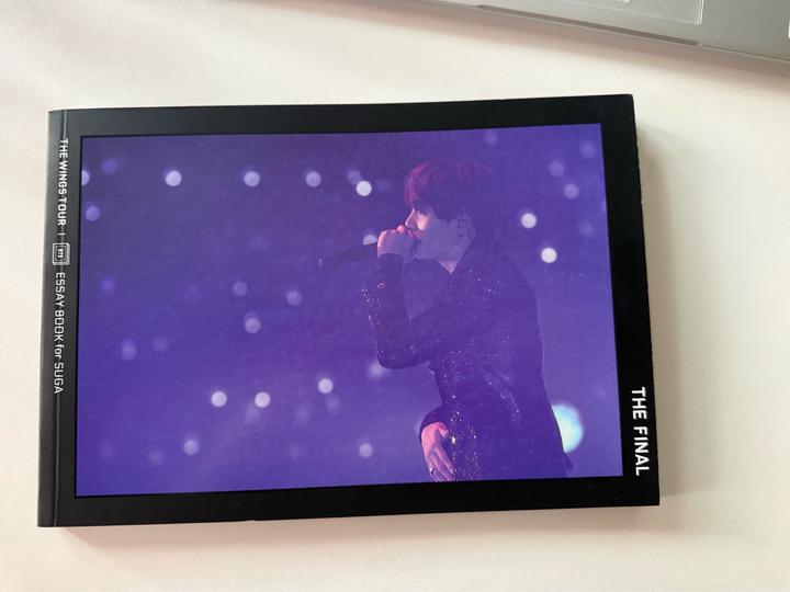 Фотобук официальный SUGA BTS Wings tour THE FINAL Seoul