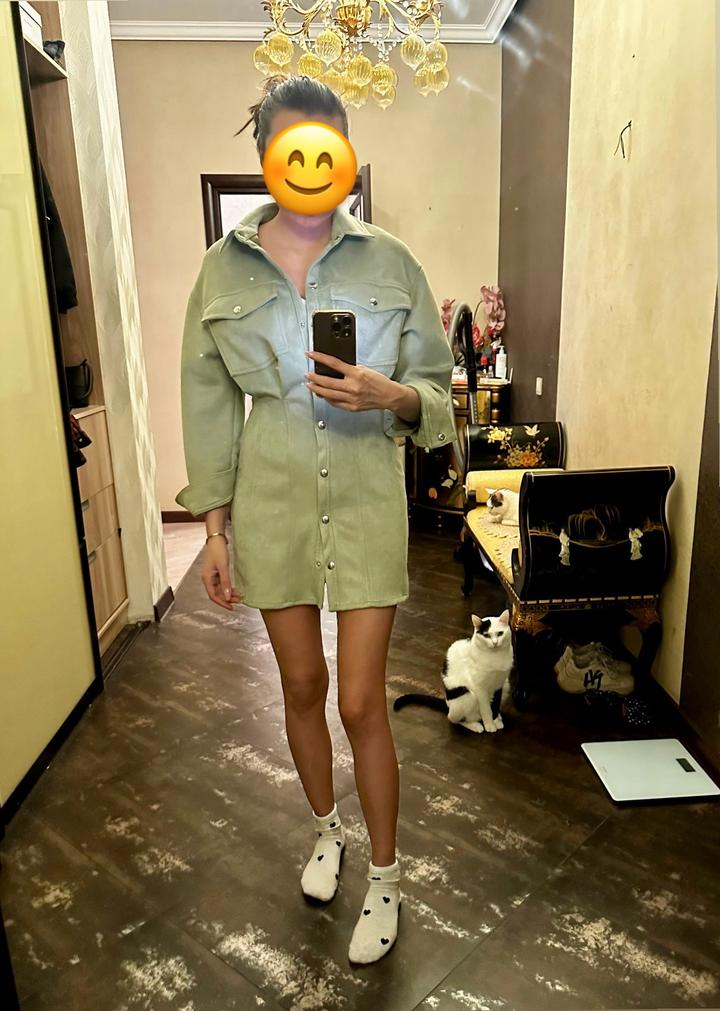 Платье-рубашка Bershka