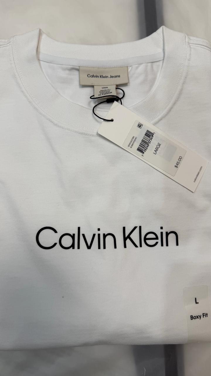Футболка Calvin Klein  с логотипом,