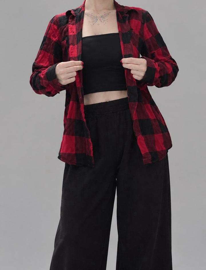 Рубашка в клетку H&M