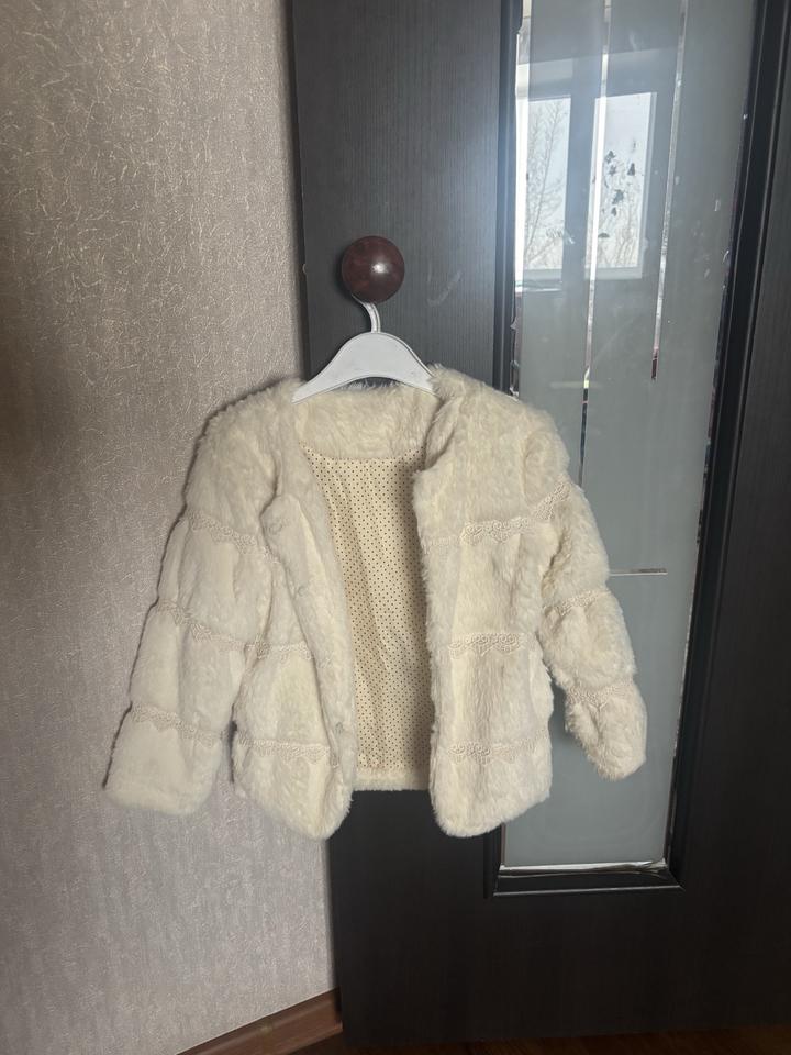 Zara Белая накидка детская Зара