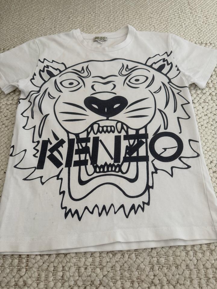 Футболка Kenzo Kids с принтом тигра