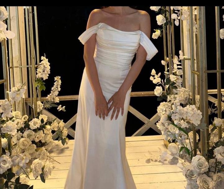 marrie wear Белое  платье