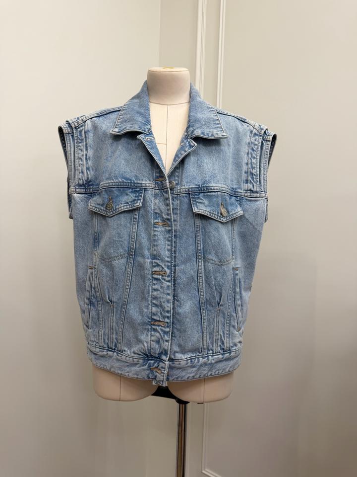 Mng Jeans Джинсовая жилетка
