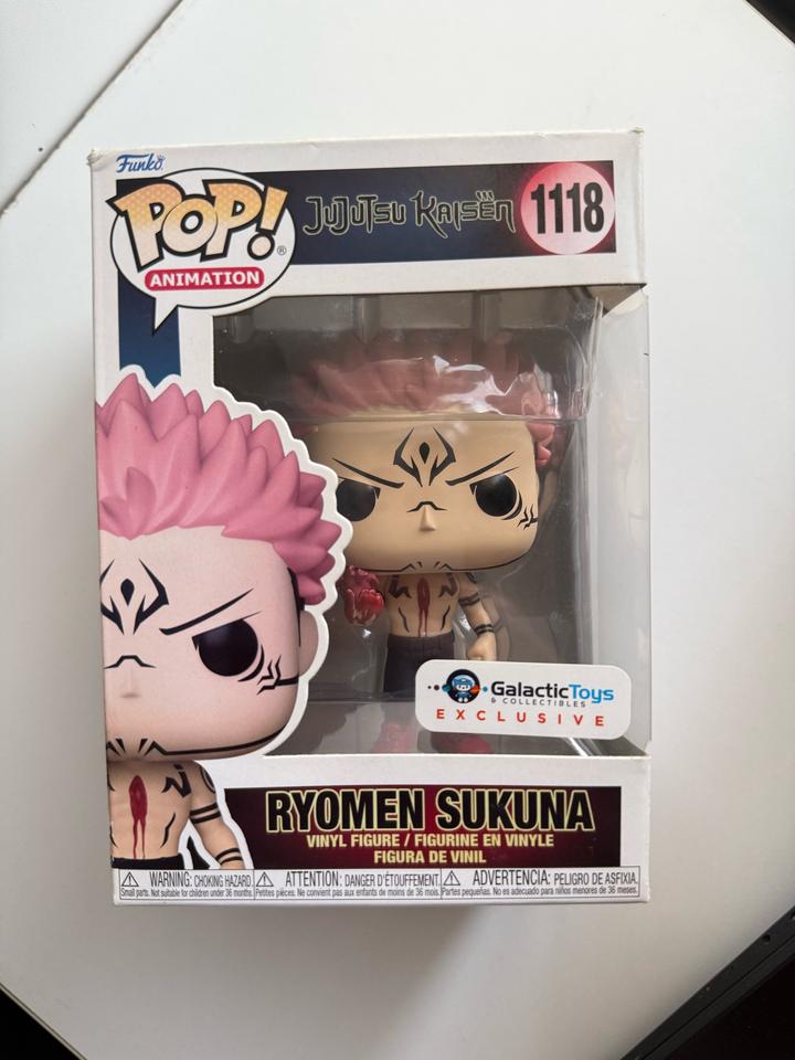 Фигурка Funko Pop Jujutsu Kaisen Ryomen Sukuna/ Фанко Поп Рюмен Сукуна