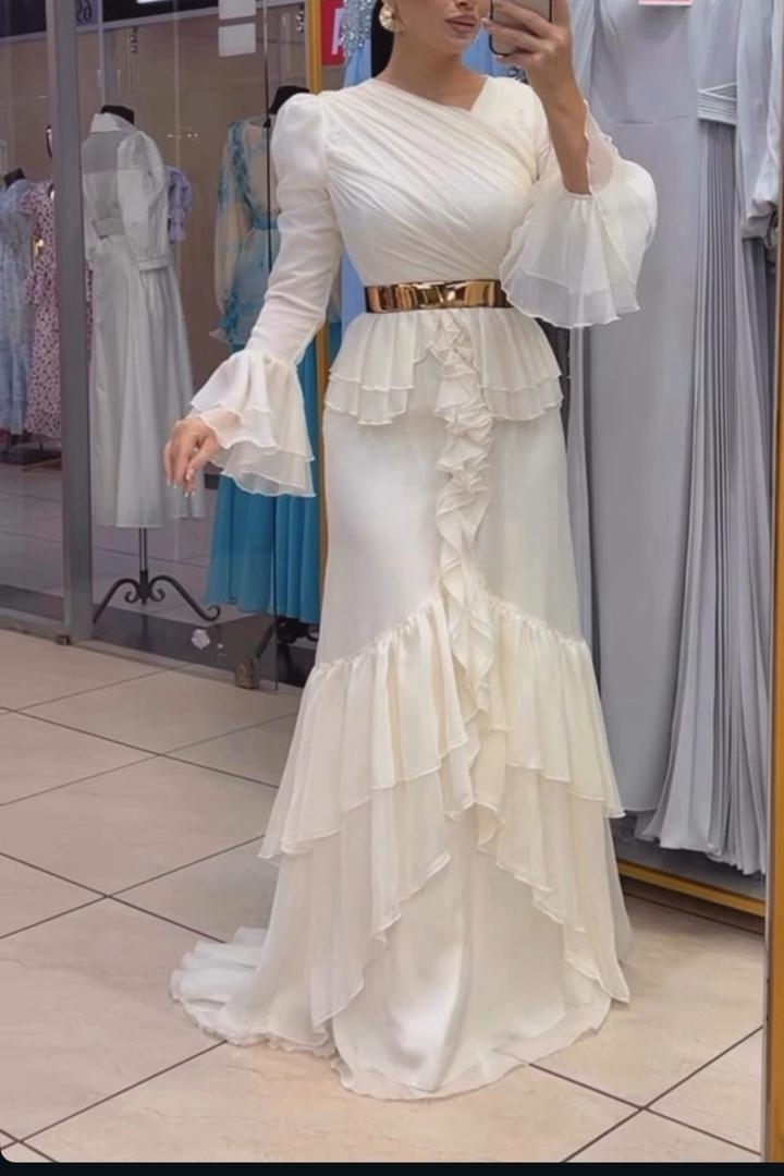 Длинное платье вечернее