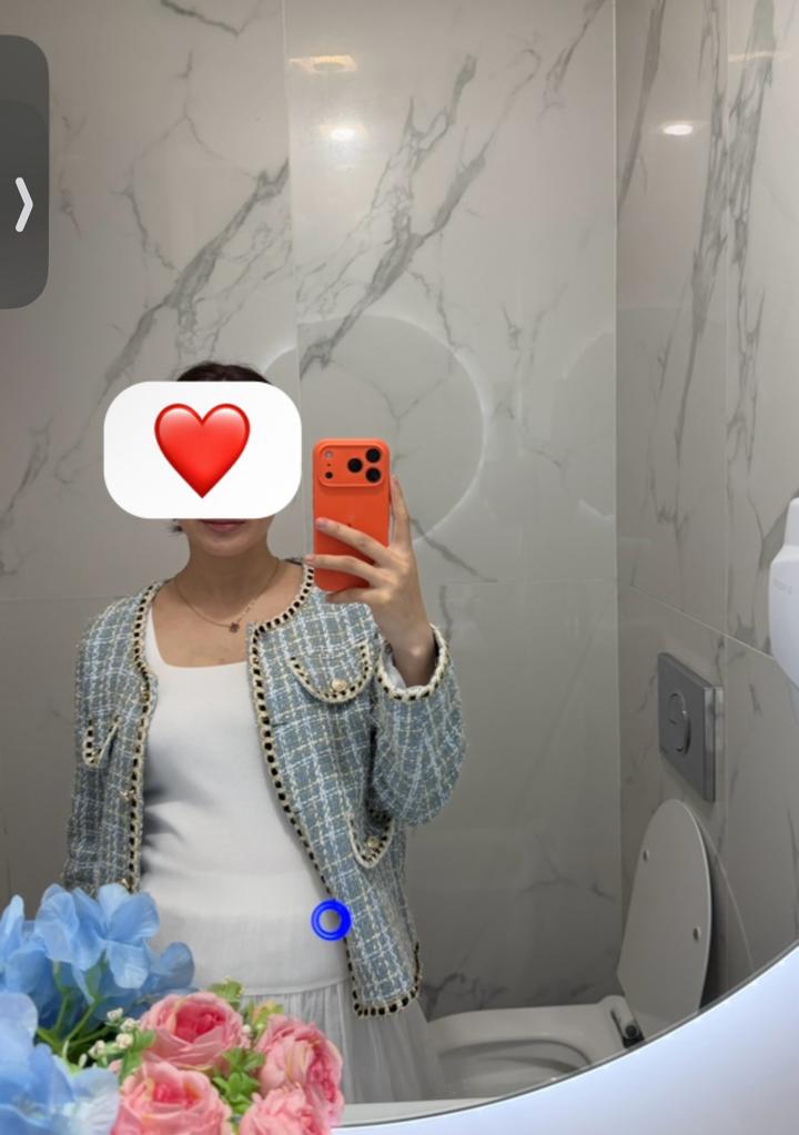Твидовый жакет в клетку