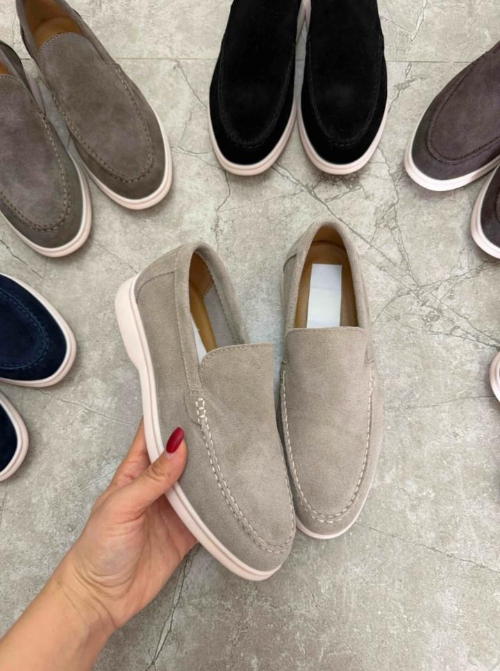 Loro Piana Замшевые лоферы