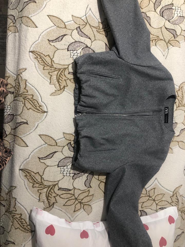 серый BOMBER ZARA