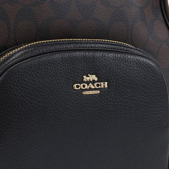Рюкзак Coach Court Backpack In Signature Canvas