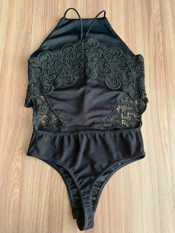 Missguided Боди с кружевной спинкой