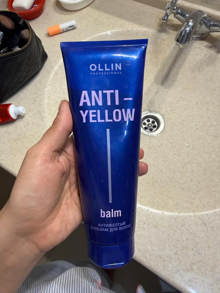 Бальзам для волос Ollin Professional Anti-Yellow