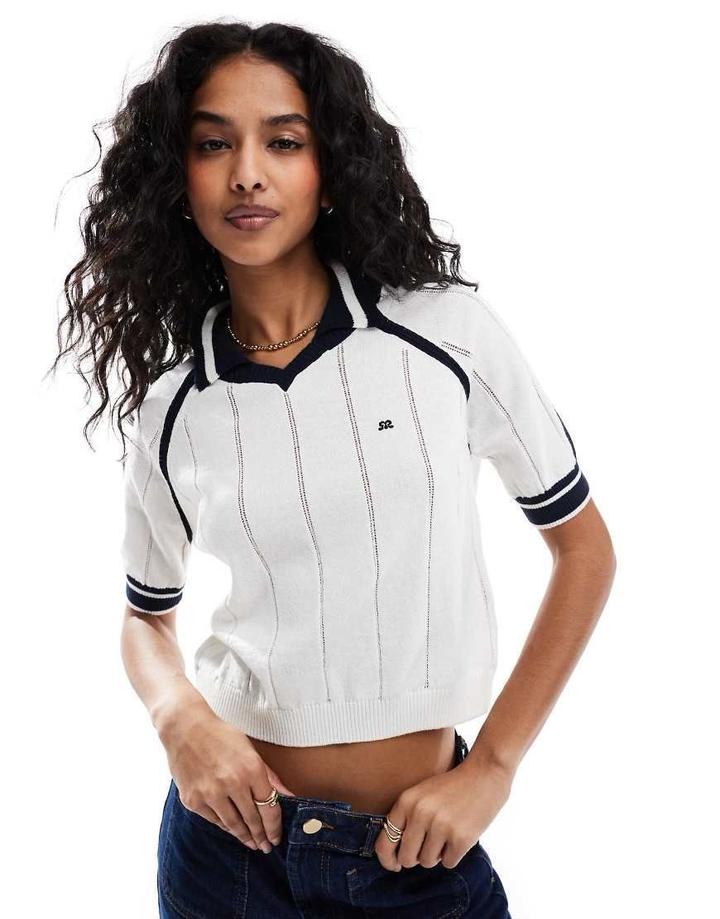 Pull & Bear Укороченный поло