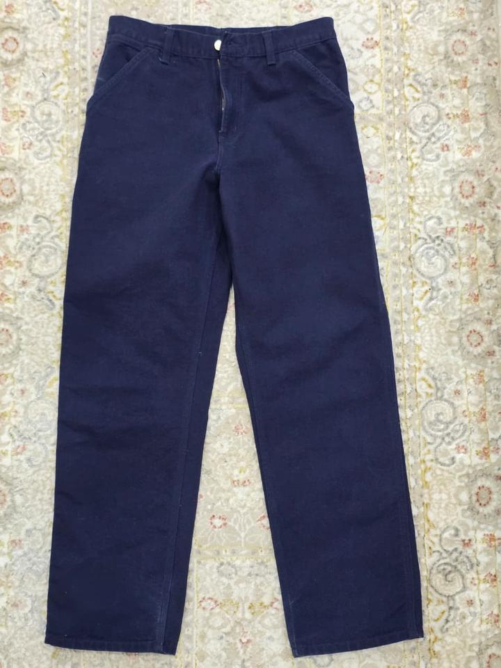 Carhartt WIP Single Knee Pant — тёмно-синие, 30×32