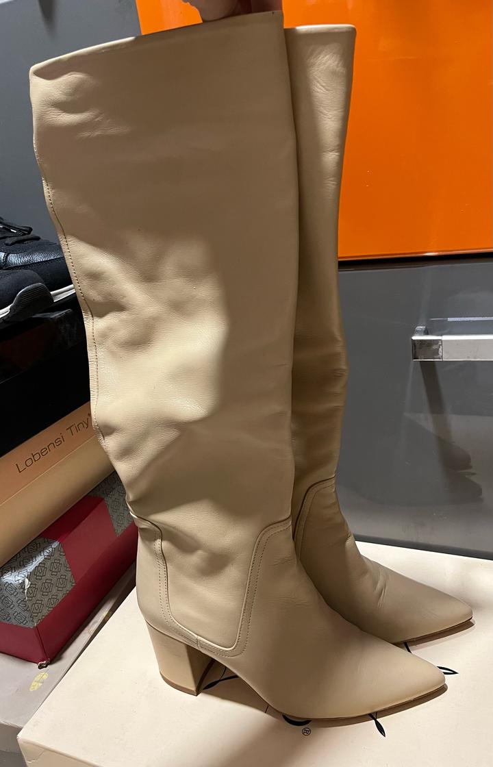 Zara Сапоги на каблуке