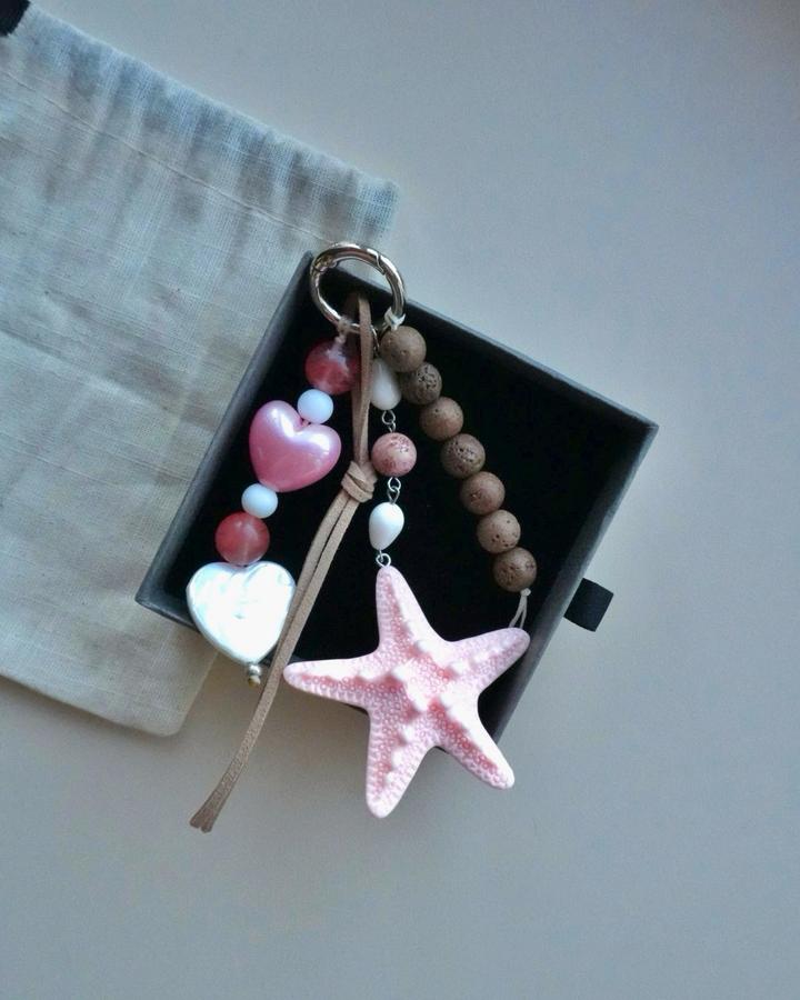 Handmade (ручная работа) Брелок на сумку