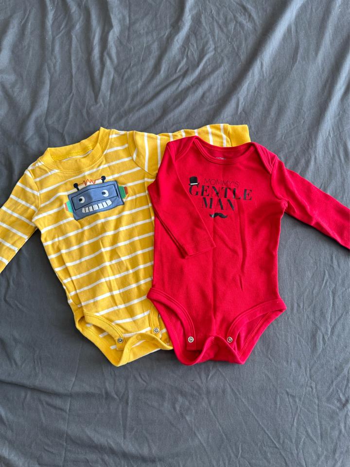 Carter's Комплект детских боди (3 в подарок)
