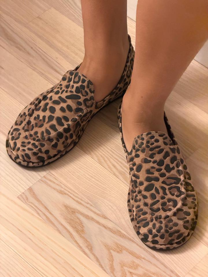 TJ COLLECTION Леопардовые слипоны