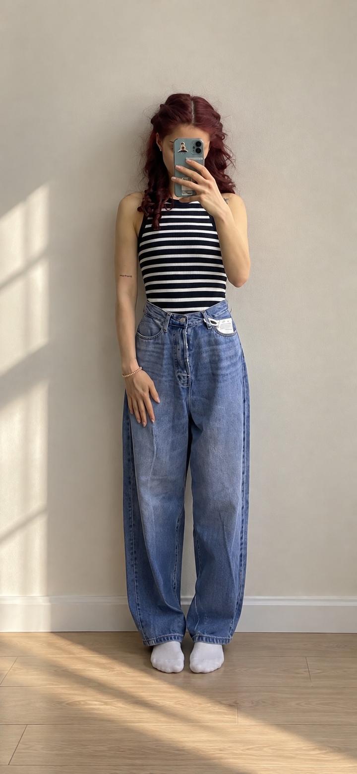 Джинсы Tommy Hilfiger Slouchy, размер 25, на высокий рост