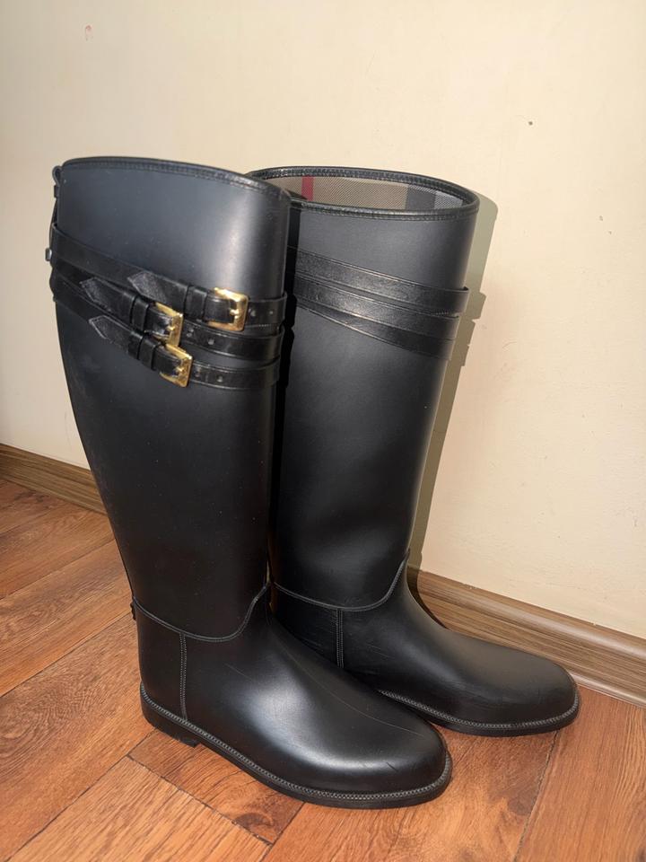 Женские резиновые сапоги Burberry