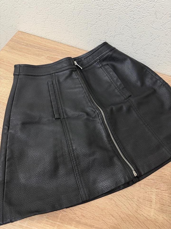 Юбка Bershka из экокожи