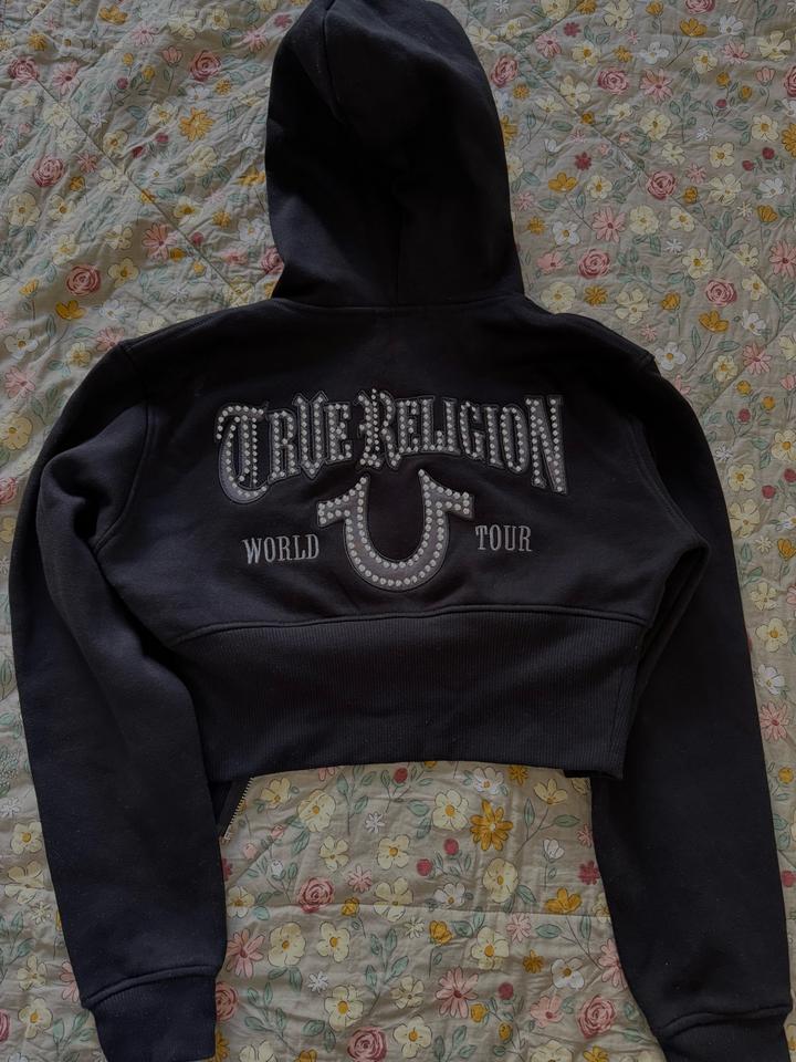 Укороченное худи True Religion оригинал