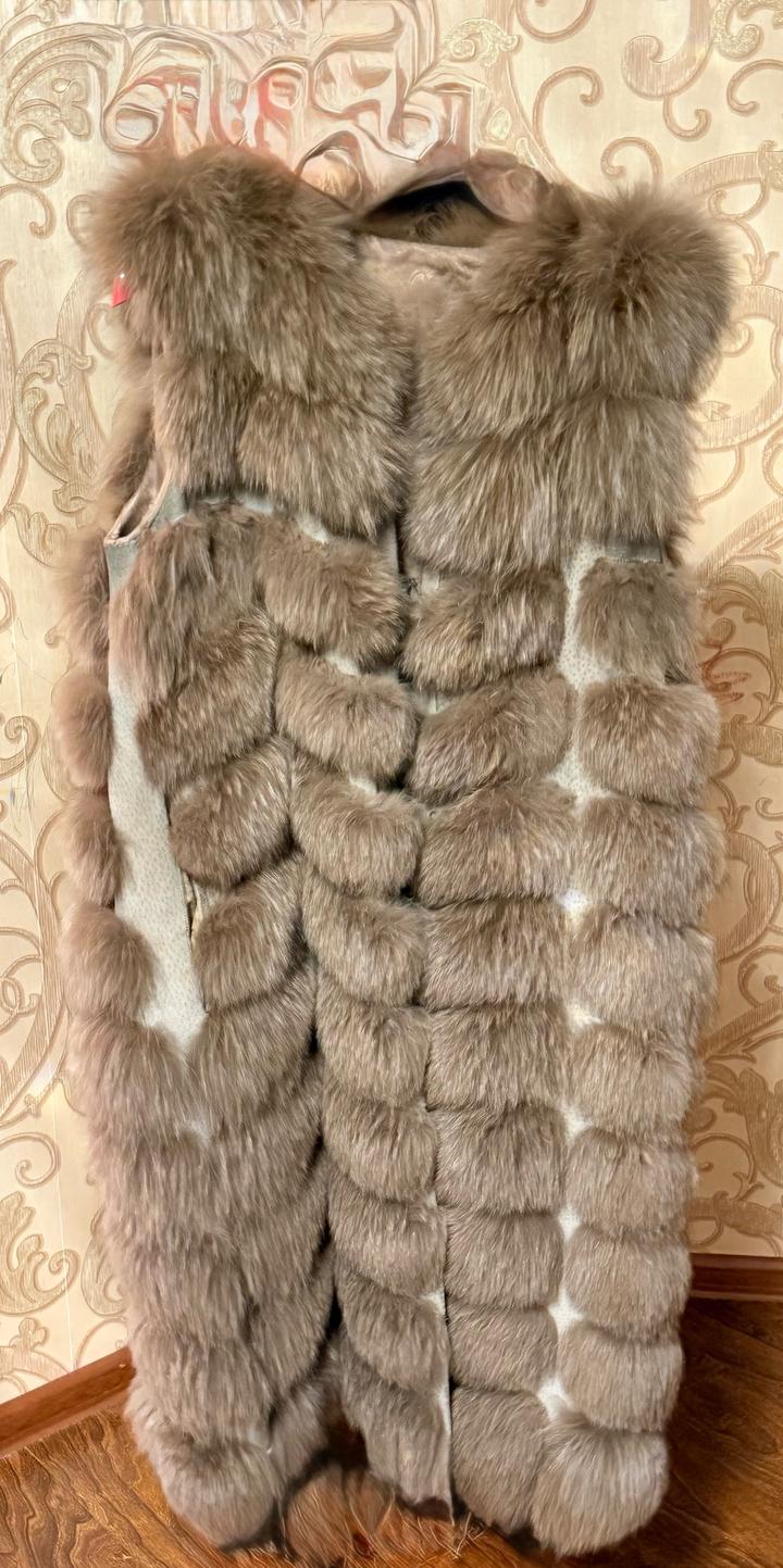 Шуба с коротким рукавами