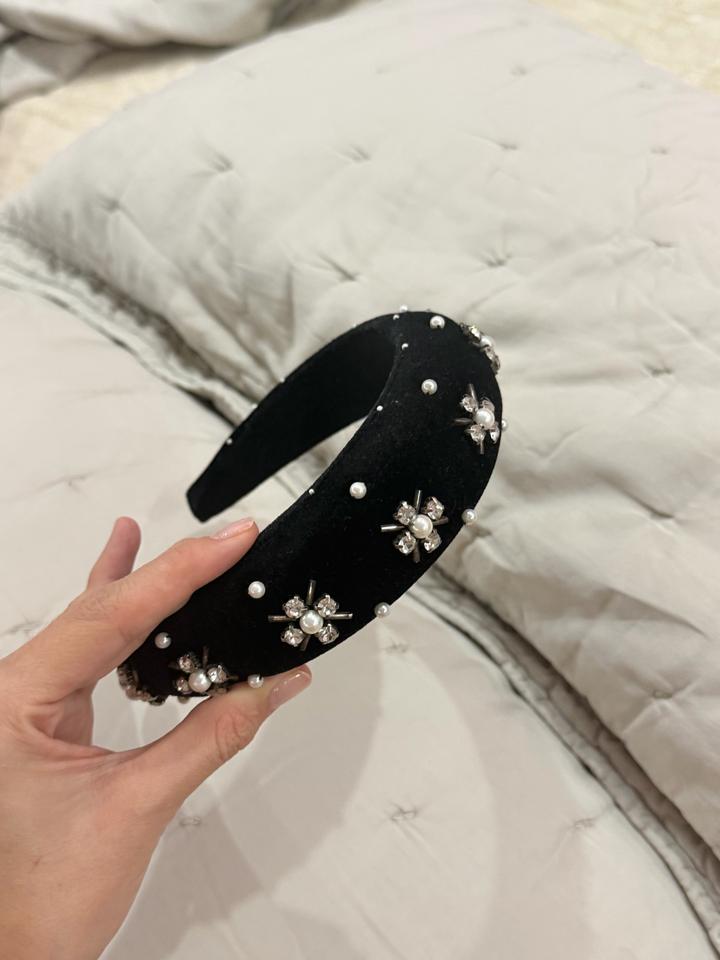 Ободок с камнями Swarovski