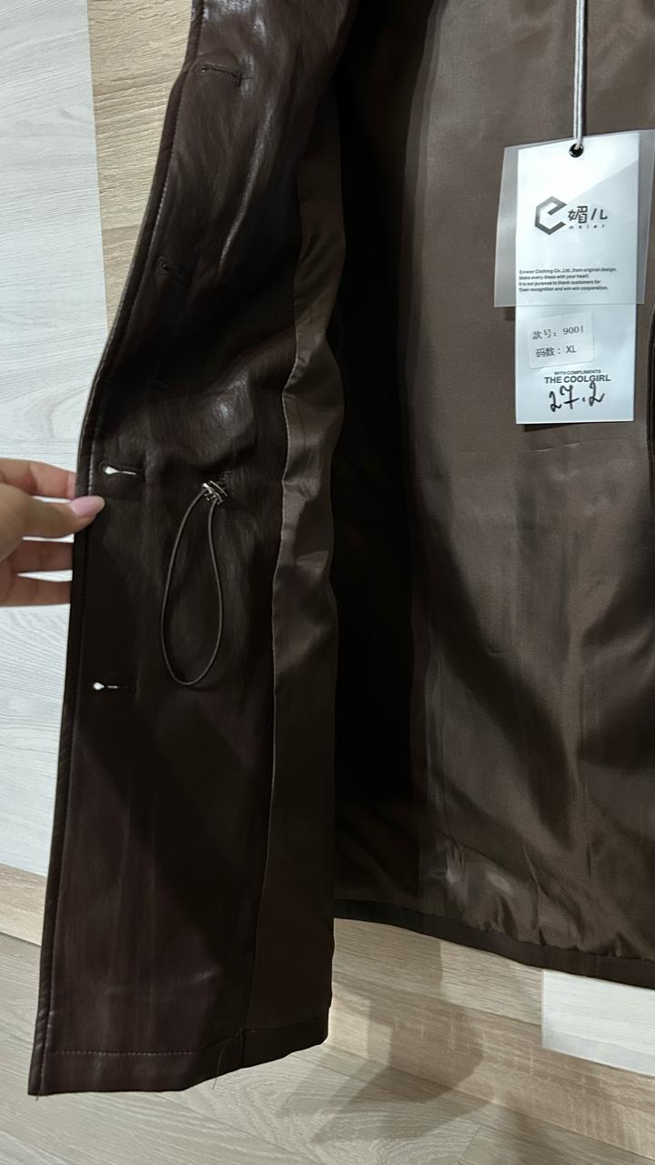 Куртка из экокожи