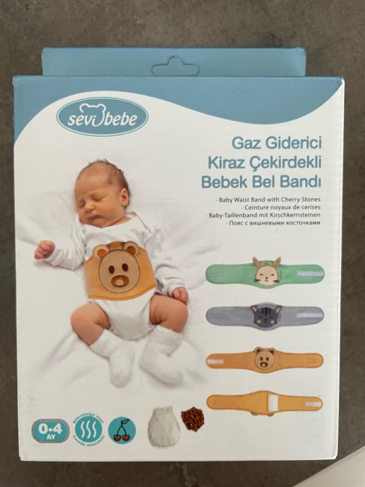 Sevibebe Детский пояс от колик с вишневыми косточками