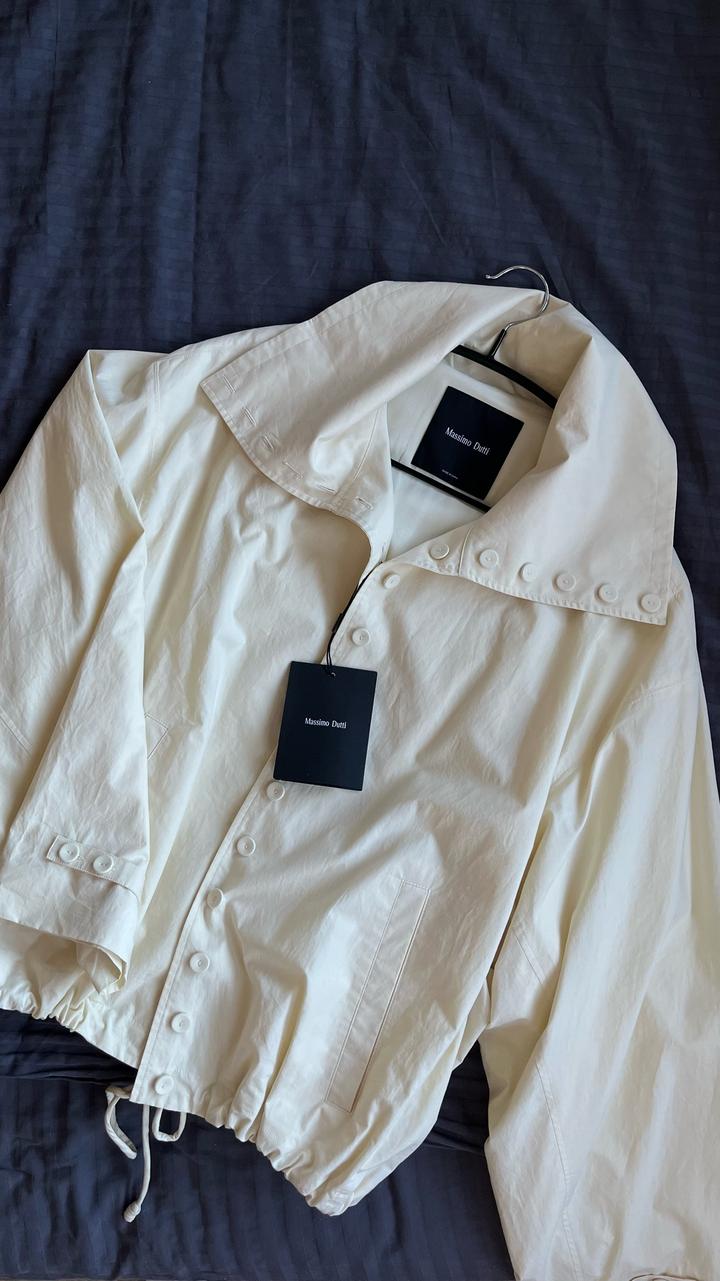 Massimo Dutti куртка-бомбер укороченная