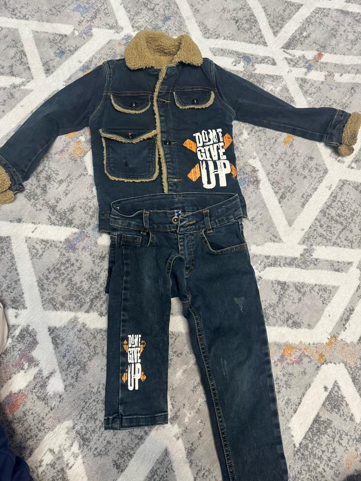 &Denim Джинсовая двойка высокого качества