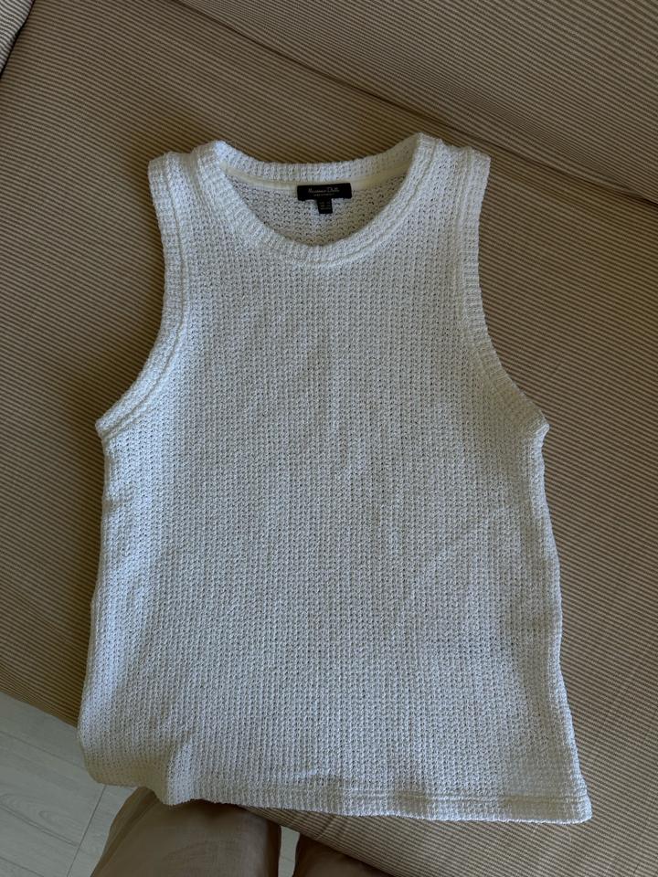 Вязаный топ Massimo dutti