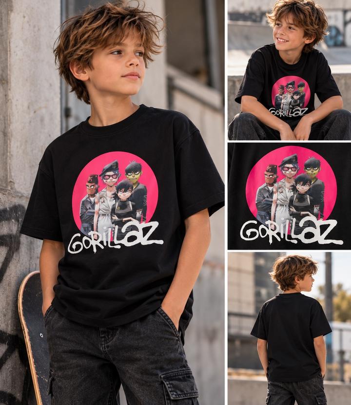 Футболка Zara Gorillaz